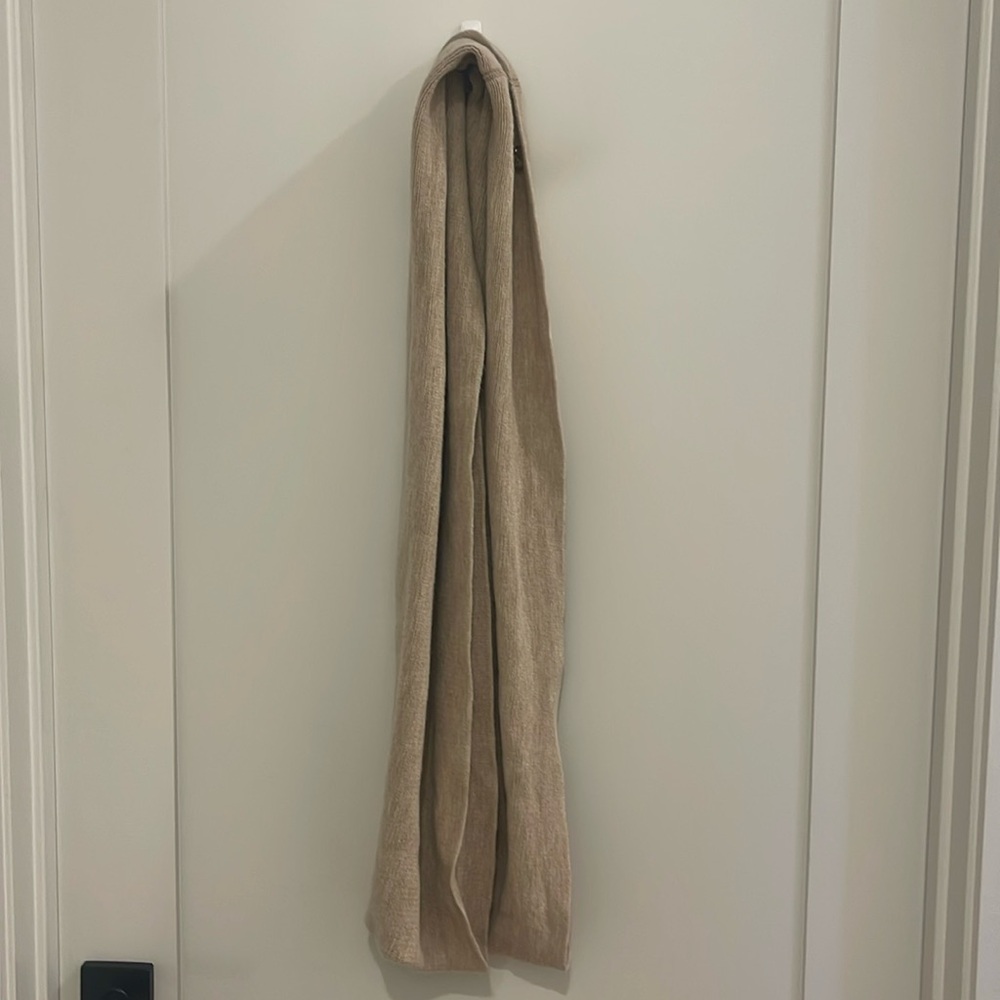 Calvin Klein Infinity Loop Scarf Beige